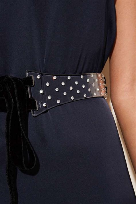 Saint Laurent Lucite Belt 